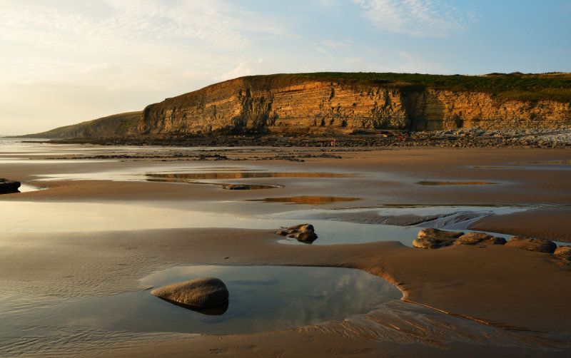 Fading light on a September evening.