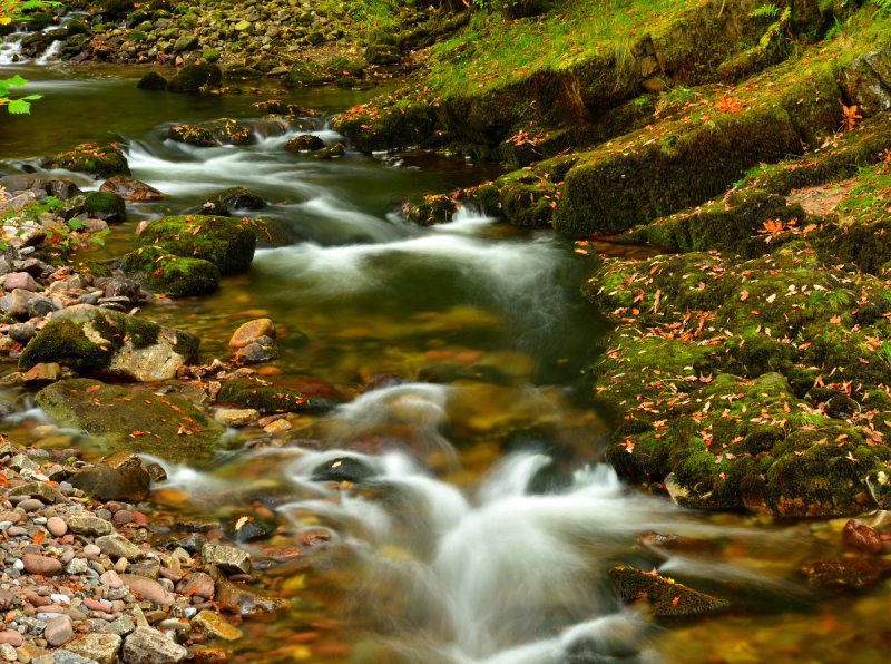 Afon Nedd Fechan at Pont Melin-fach.
