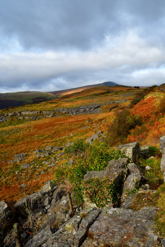View from the old Neath to Brecon railway line.