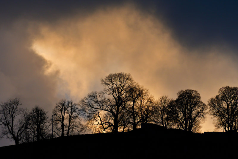 Atlantic front over Penrhiwcaradoc.