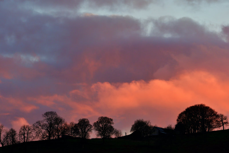Sunset after the rain.