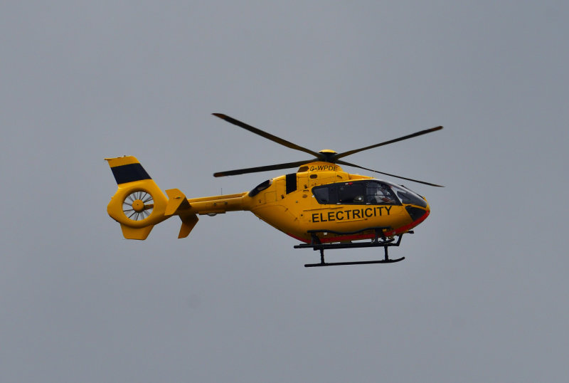 Its an electric helicopter......honest!