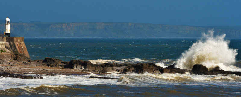 The tail end of ex tropical storm Alex.