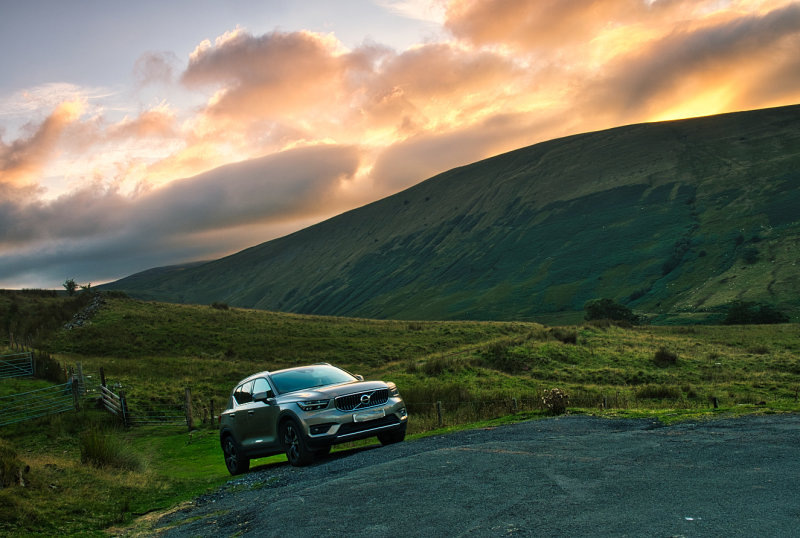 Sunset at Blaen Senni.