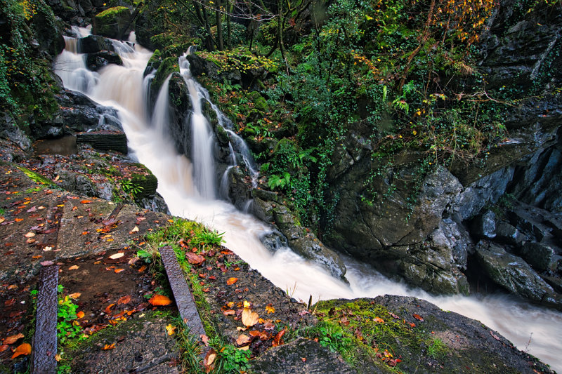 Sychryd Gorge Industrial Remains.