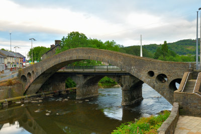 The 'Old Bridge' Pontypridd.