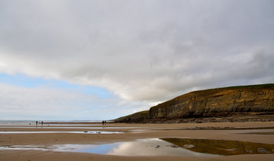 Cliff reflection.