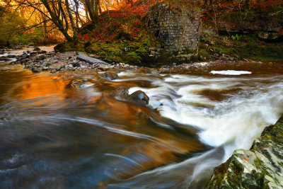 Autumn at the Farewell Rock.
