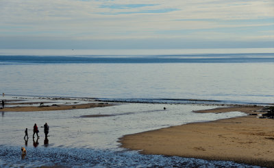 Langland Bay. View from beachside cafe.