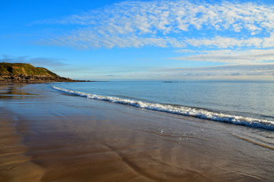 Flat calm Langland Bay, Gower.