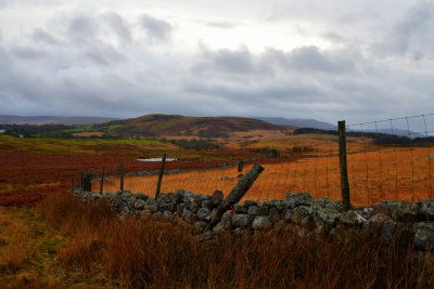 Moel Penderyn from the north on a wet January day.