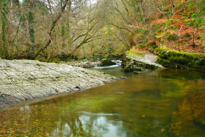 Unusually low water levels for late January.