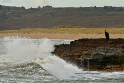 High tide, Ogmore by Sea.
