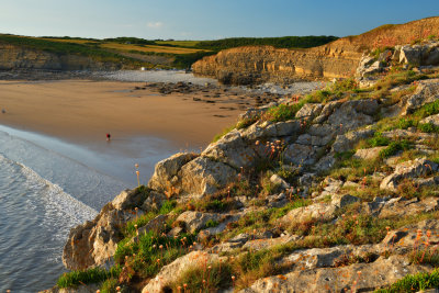 Dunraven from the cliffs.