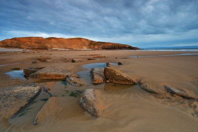 Rock pools and the Witch's Nose.