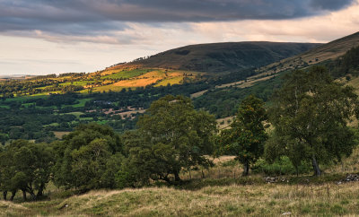 Last light on Fan Frynach.