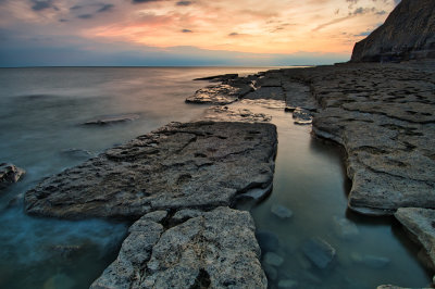 About to enter the blue hour.