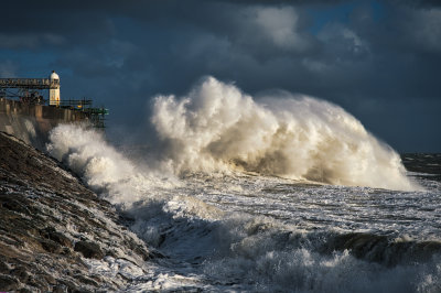Rough Seas, Porthcawl.