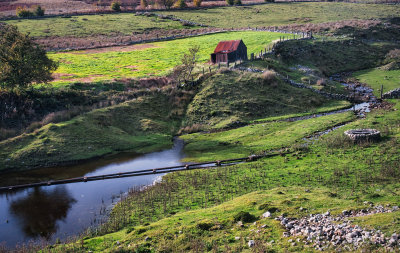On the edge of industry, Trefil, Tredegar.