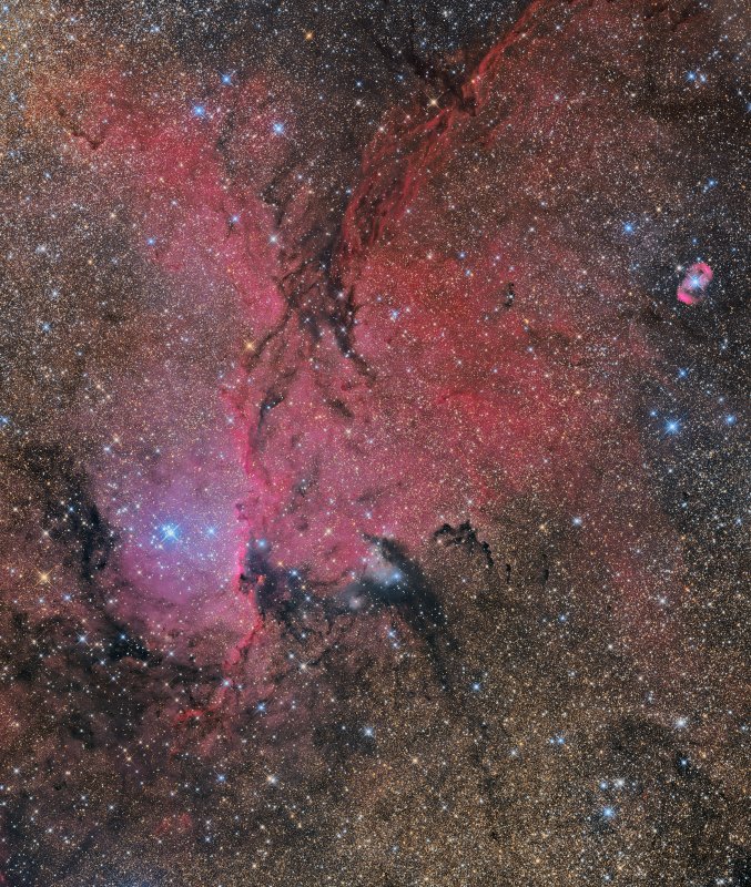 NGC 6188 in Ara