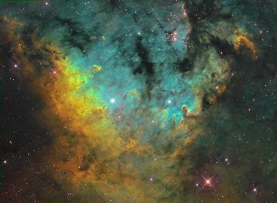 NGC7822 and Ced 214 in Cepheus