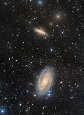 M81 and M82 in Ursa Major