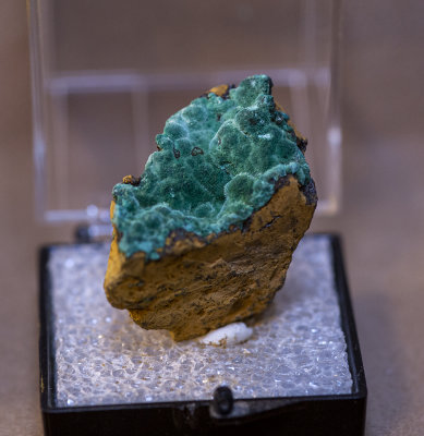 Fibrous malachite, Kelly, NM