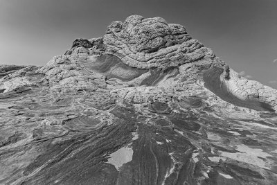 Frozen flow b&w