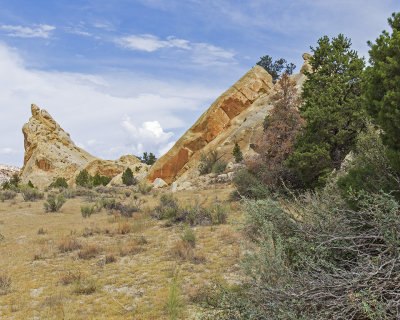 Split rocks, Cottonwood Canyon