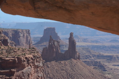 Washer Woman Arch framed by another arch