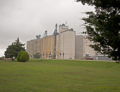 Dorchester, Nebraska Grain Elevator Complex.