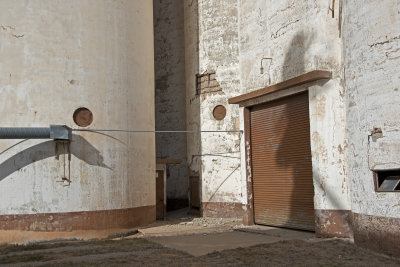 South Concrete Grain Elevator-Orienta, Oklahoma.