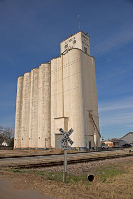 Okeene, Oklahoma Concrete Grain Elevator.
