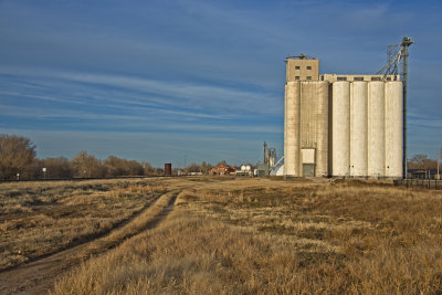 Waynoka, Oklahoma Concrete Grain Elevator.