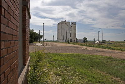 Hartman, Colorado Concrete Grain Elevator.