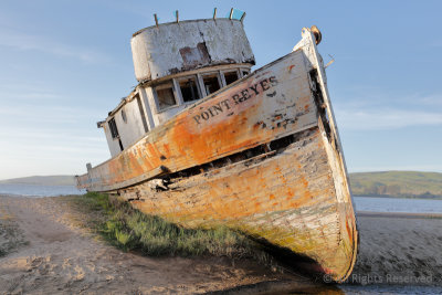 Beached Fishing Boat