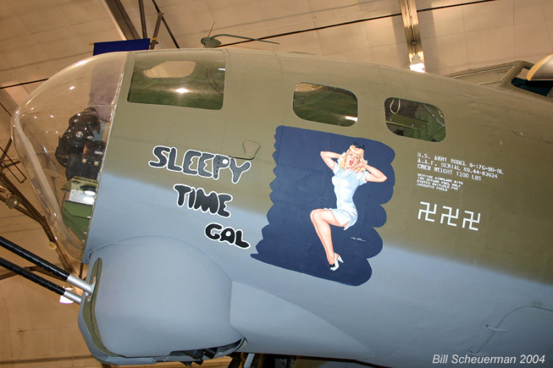 B-17 Sleepy Time Gal