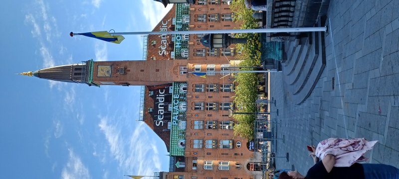 Palace Hotel with a sister tower to the City Hall