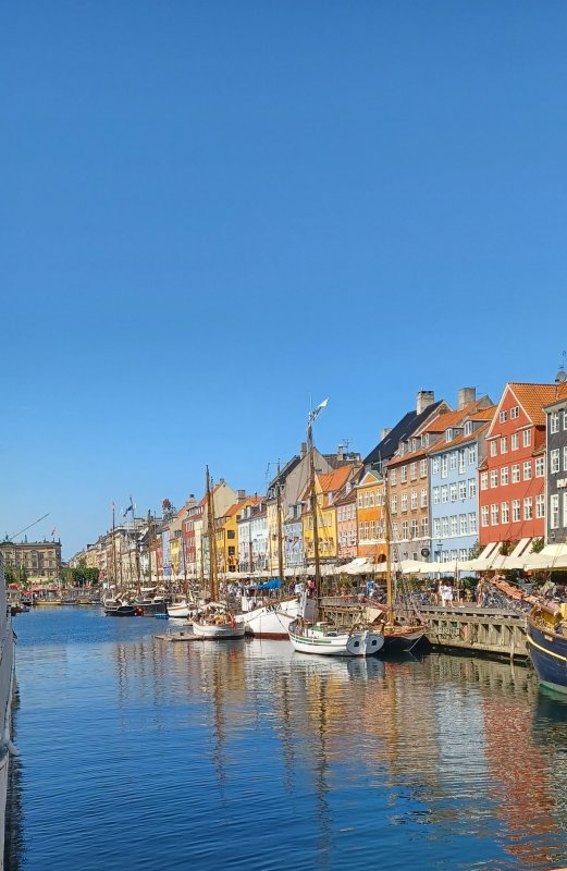 Nyhavn or New Harbor a more gentrified sailors' guarter
