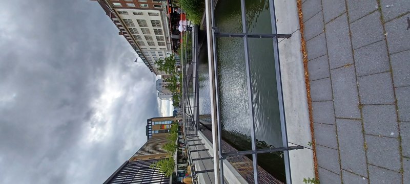 In 1904 this water connection was filled in until 2008 when citizens retored the Kanal to revitalize the City Centre