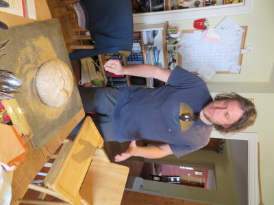 The Baker at work
