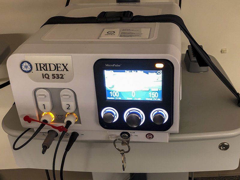 5/10/2019  IQ 532 Laser System  Dual port green laser for comprehensive ophthalmology