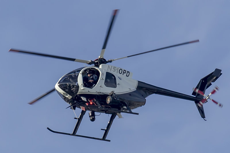 6/9/2019  City of Oakland Police Dept McDonnell Douglas Helicopter MD369E N510PD
