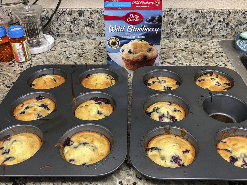6/11/2019  Blueberry Muffins