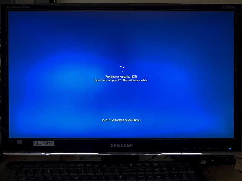 7/23/2019  Upgrading Windows 10 to Release 1903
