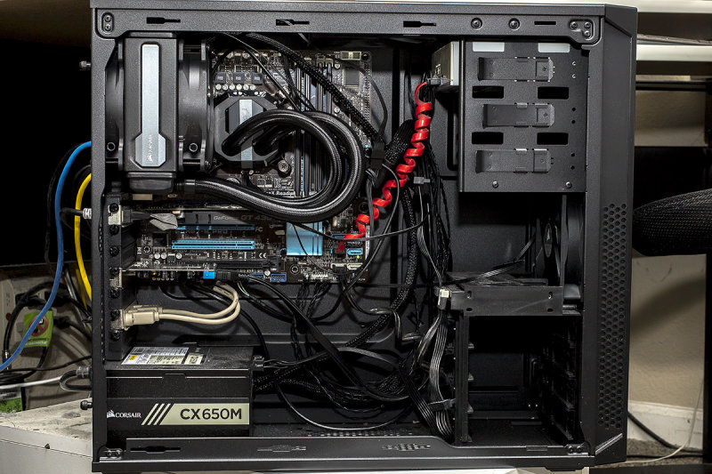 10/20/2019 Installed Corsair H80i Liquid CPU Cooler