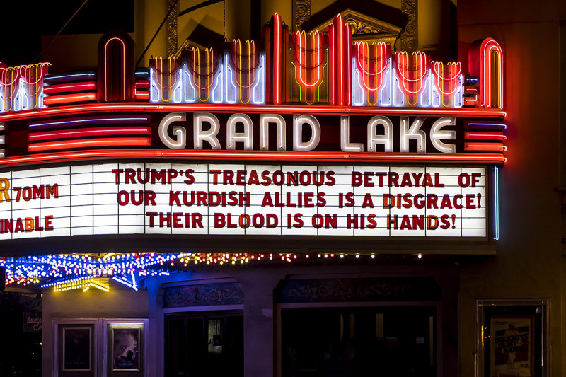 10/30/2019  Grand Lake Theater Billboard