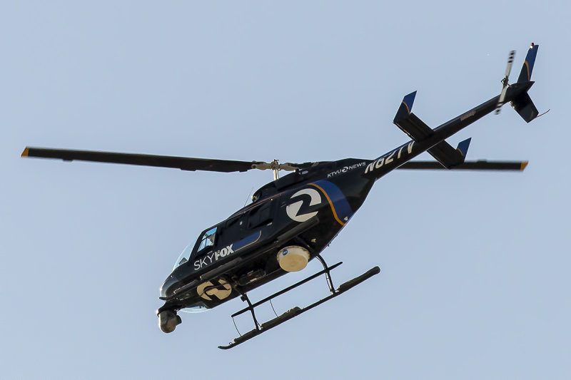 3/2/2020  KTVU 2 News SkyFox Bell Helicopter Textron Canada 206L-4 N62TV