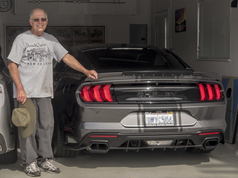 4/25/2020  Gary and his 800+ Horsepower 2018 Shelby Super Snake