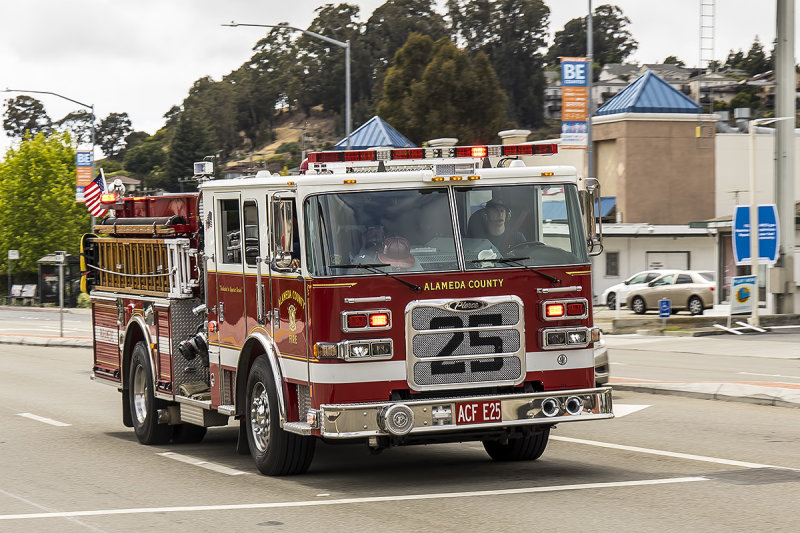 5/14/2020  Alameda County Fire Department Station 25 Pierce Pumper Fire Truck